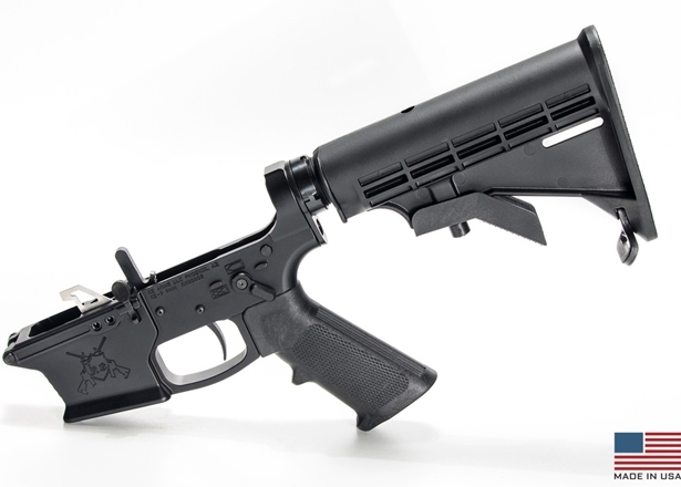 Billet KE-9 Lower Complete with Match Trigger and Ambi Selector 