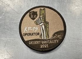 Desert Brutality KP-15 Operator Patch 