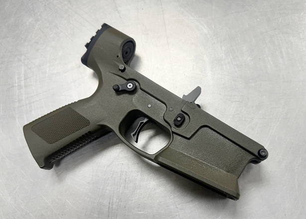 OD Green KP-15 Side Folder w/ Sear Link Technology Trigger and Ambi Controls  